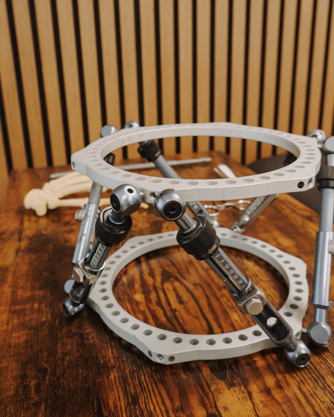 circular external fixator ring frame for limb reconstruction